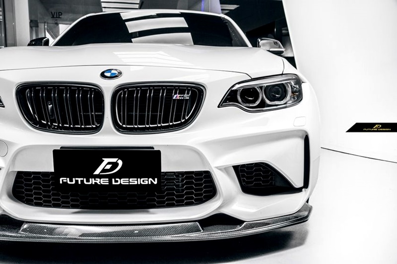 F87 M2 - MTC style Carbon Front Lip Spoiler 03